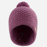 ADULT SKI HAT MADE IN FRANCE - TIMELESS - PURPLE