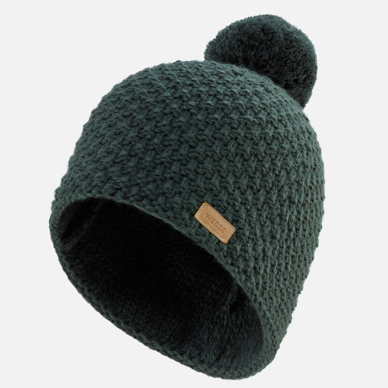 ADULT SKI HAT MADE IN FRANCE - TIMELESS - GREEN