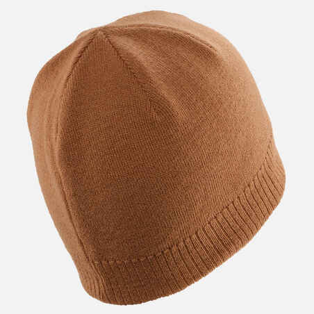 Adult Ski Hat Simple - Camel