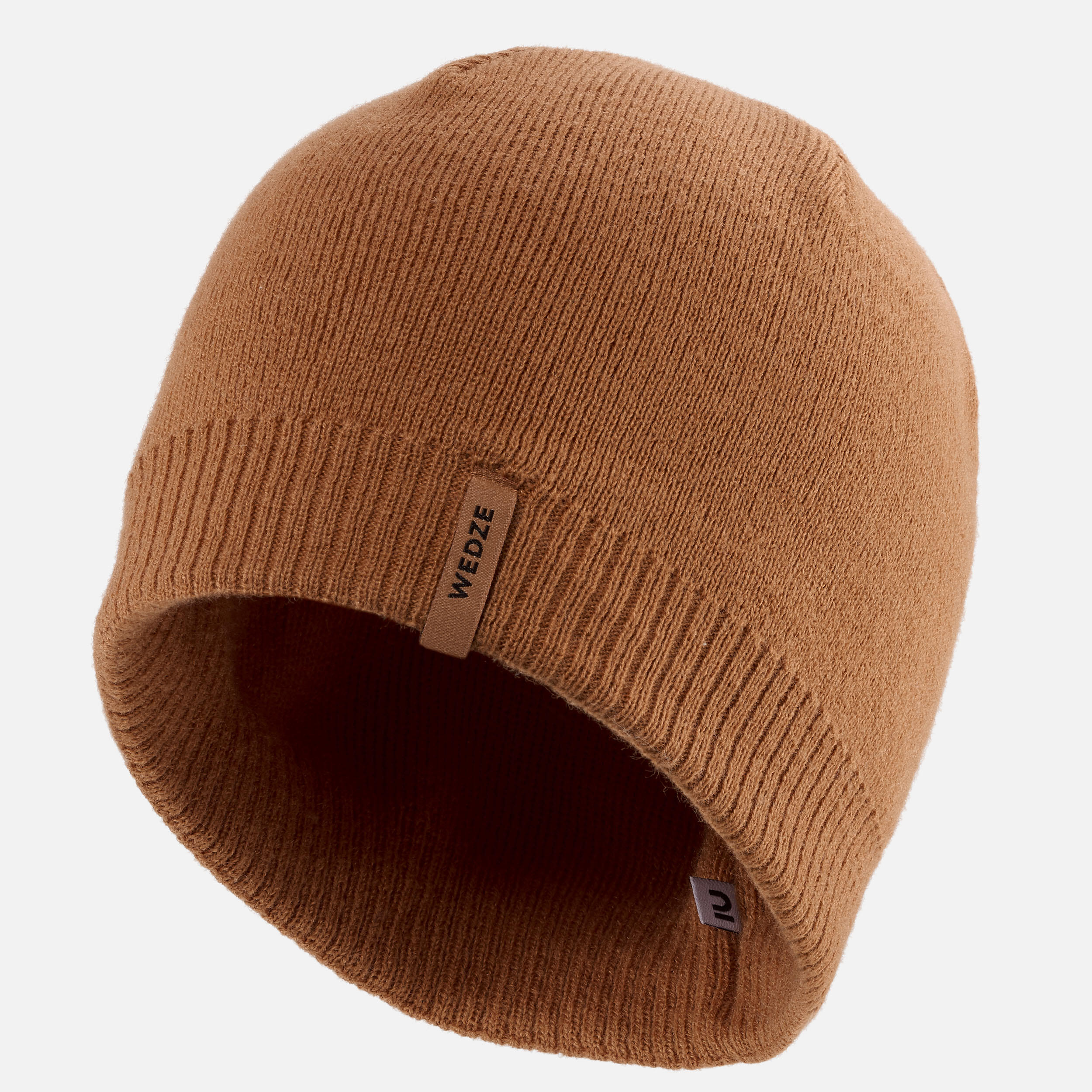 BONNET DE SKI ADULTE - SIMPLE - CAMEL 3/7