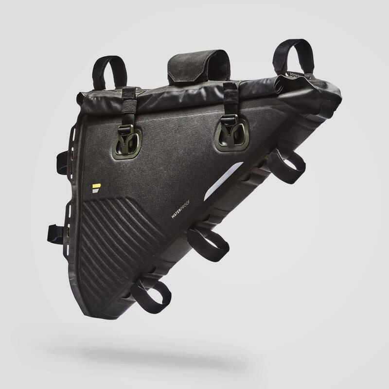 Bikepacking IPX6 Waterproof Size M/L/XL Full Frame RollTop Bag Decathlon