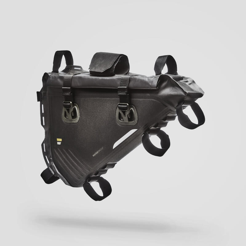 Kerékpár váztáska roll-top full frame, vízálló ipx6 xs/s bikepacking