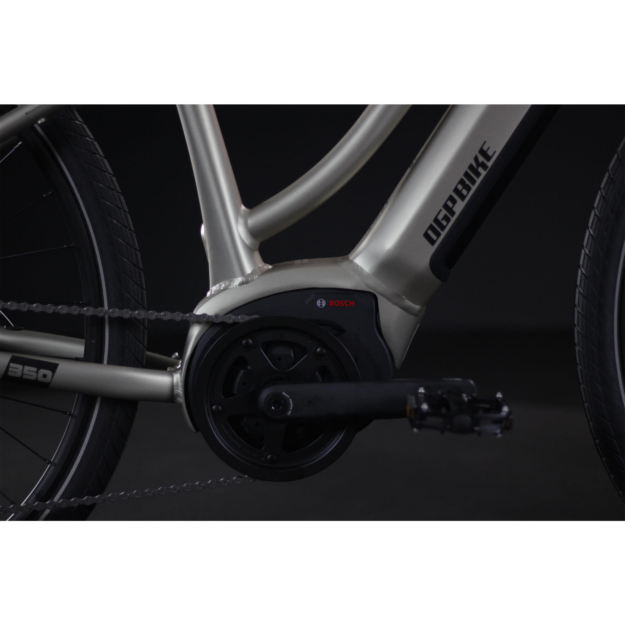 V LO TREKKING LECTRIQUE OGP 350 MATT OGP BIKE Decathlon.ch