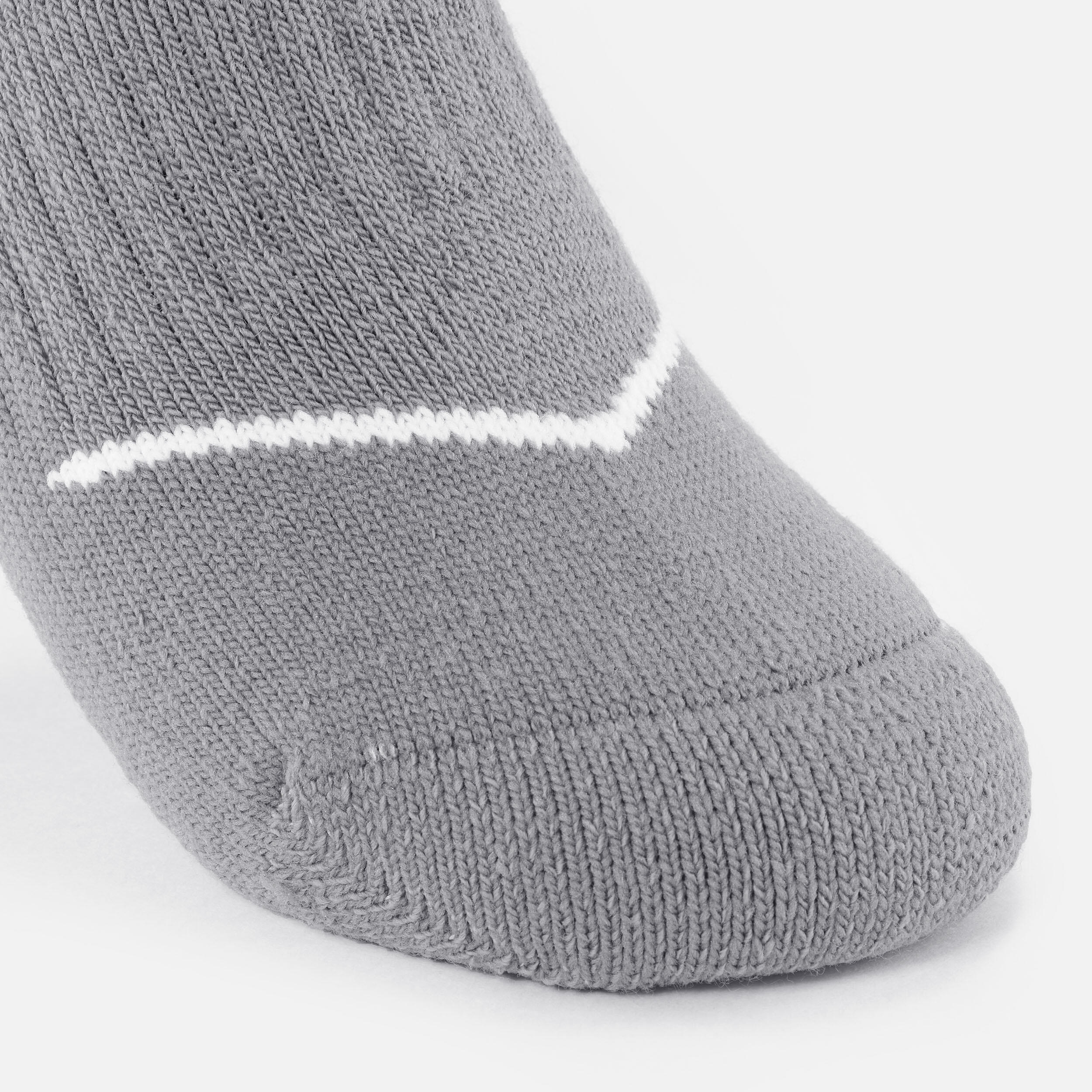 Kids’ Ski & Snowboard Socks - 50 Grey - WEDZE