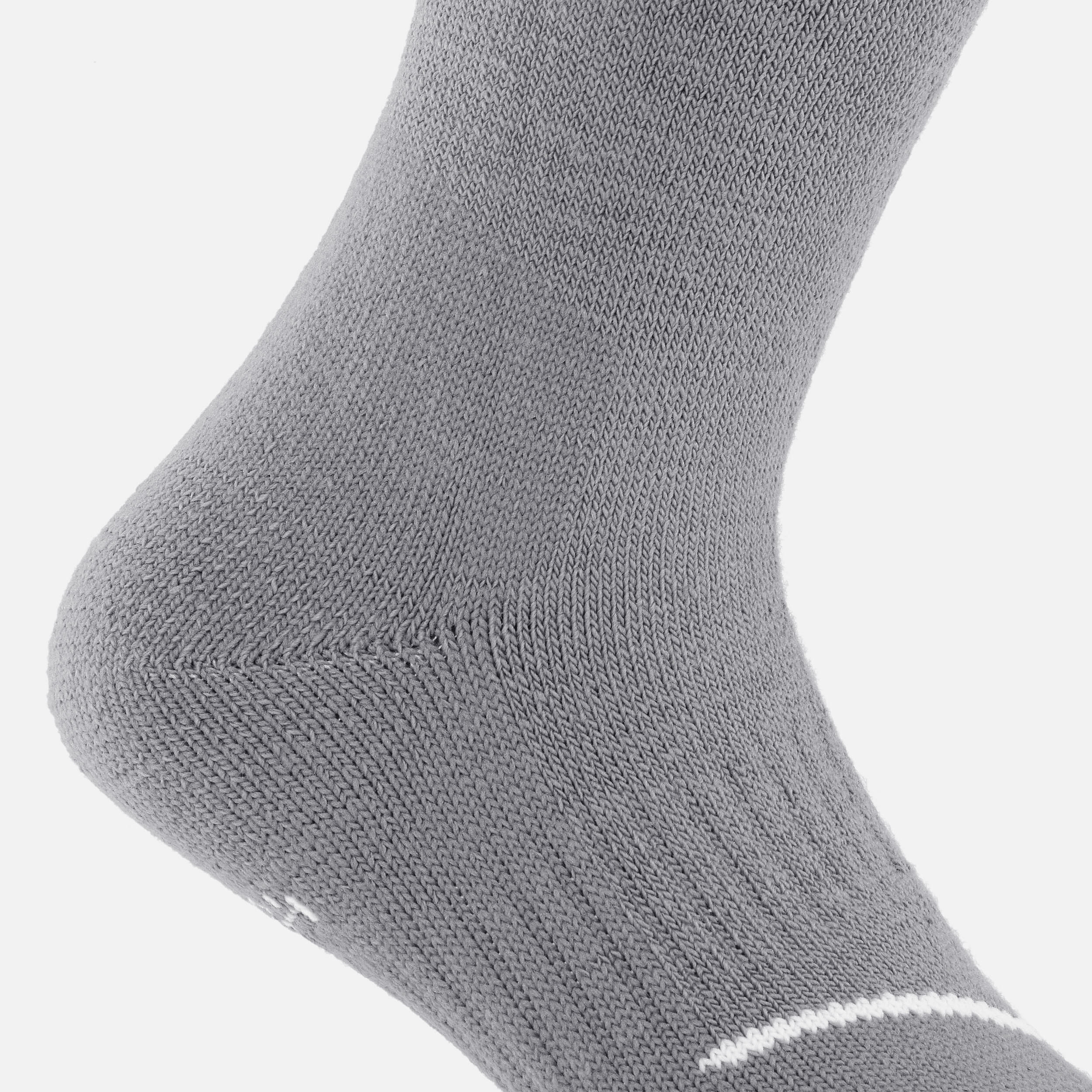 KIDS’ SKI AND SNOWBOARD SOCKS 50 - GREY 4/8