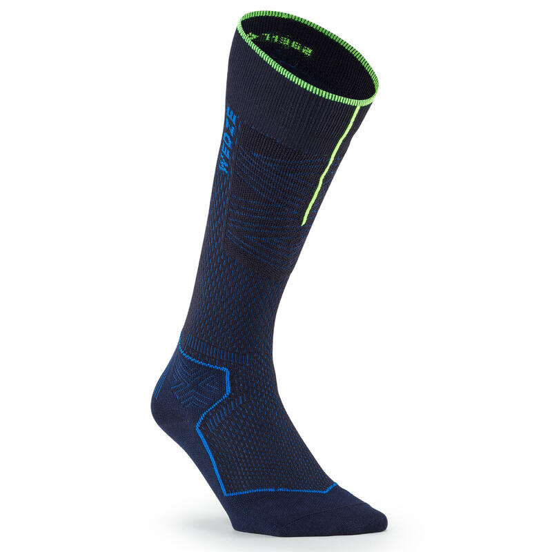 CHAUSSETTES DE SKI ET SNOWBOARD ADULTE - 900 NR - BLEU MARINE