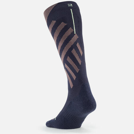 Teget čarape za skijanje 500 za odrasle