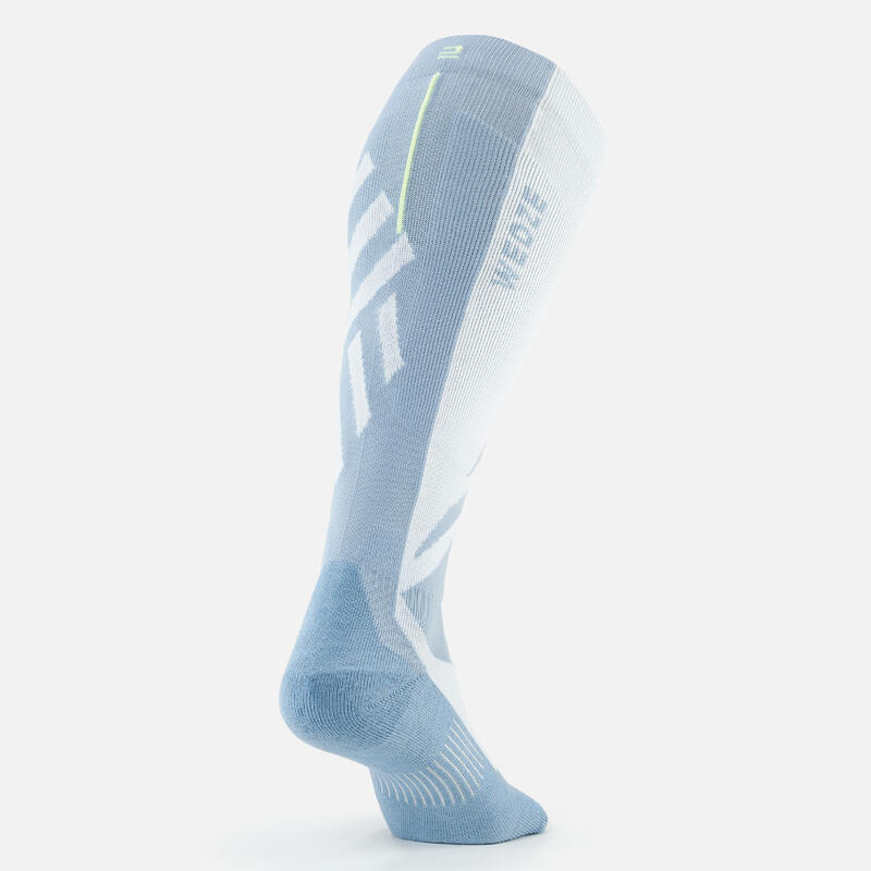 Yetişkin Kayak / Snowboard Çorabı - Açık Mavi - 500