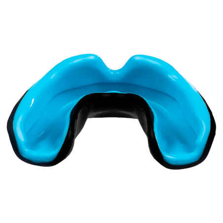 Rugby Mouthguard for Braces Orthodonthie X Brace Dual - Blue