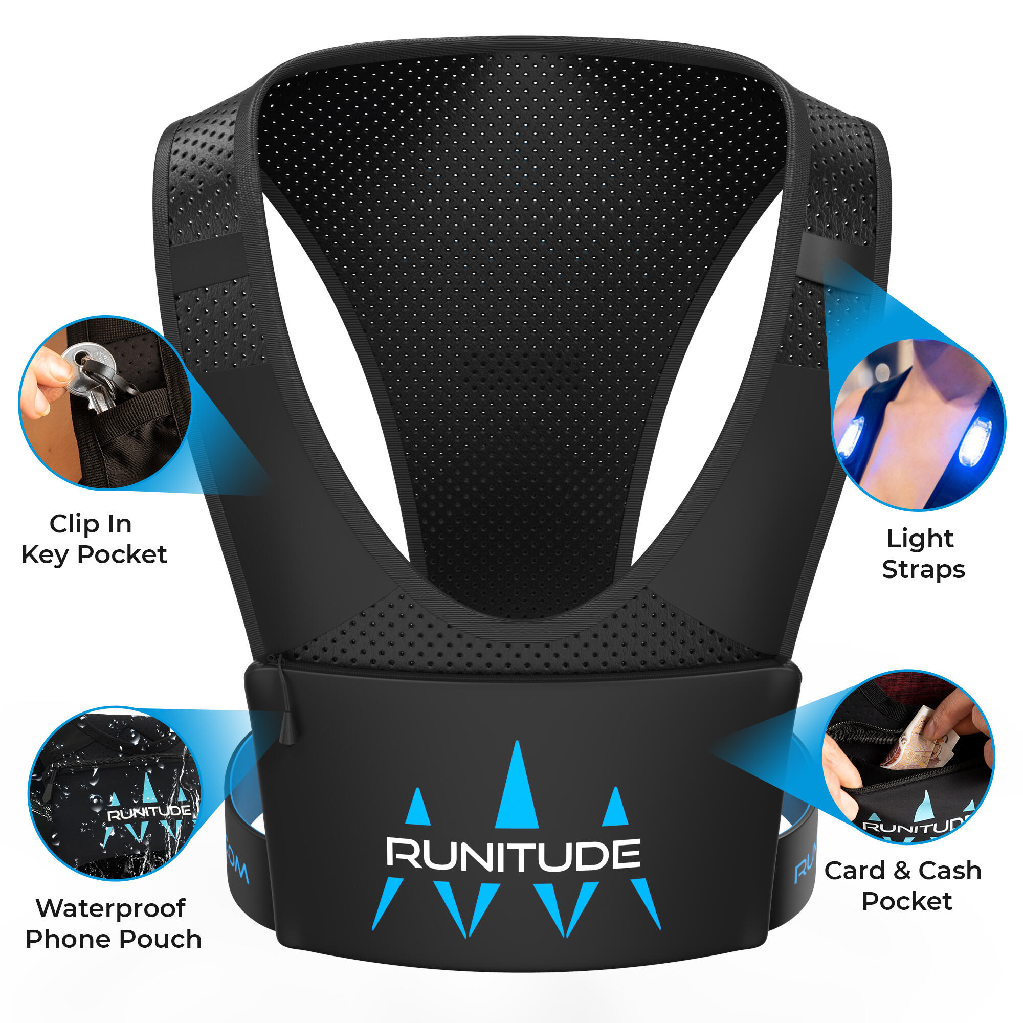 Runitude Running Vest Phone Holder 5/7