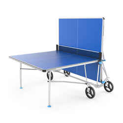 Mesa de ping pong plegable para exteriores - Pongori Ppt500.2 azul