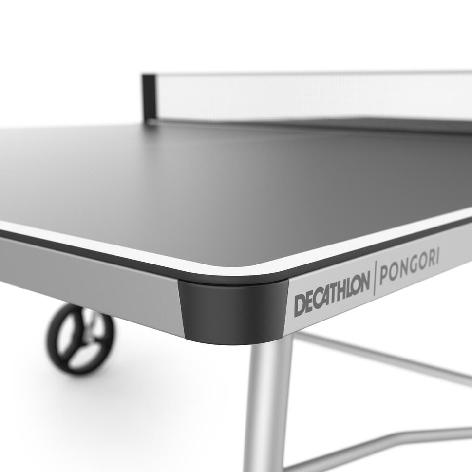 Outdoor Table Tennis Table PPT 530.2 Grey PONGORI Decathlon