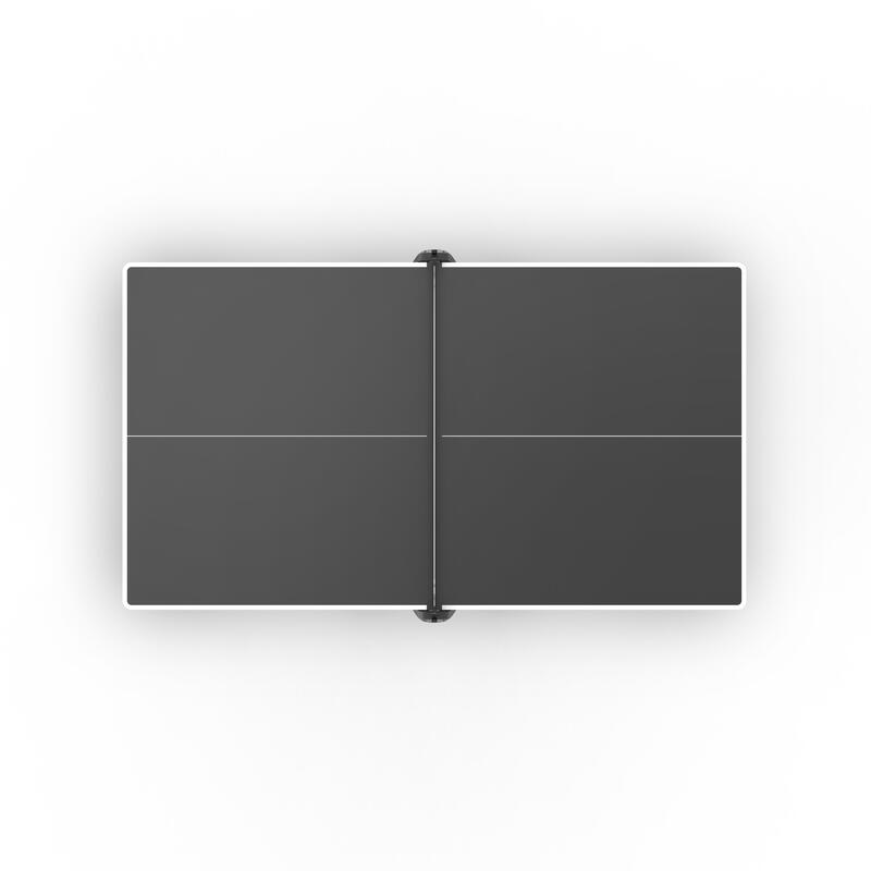 MESA DE PING PONG PPT 930.2 EXTERIOR PRETO COM CAPA INCLUÍDA