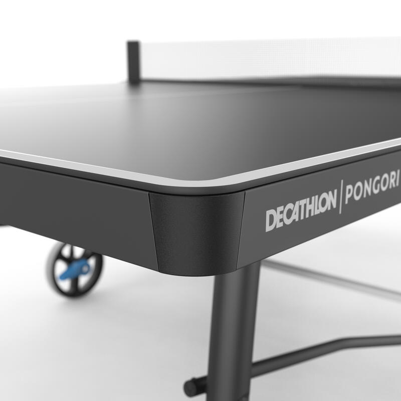 Venkovní stůl s obalem na stolní tenis PPT930.2 černý