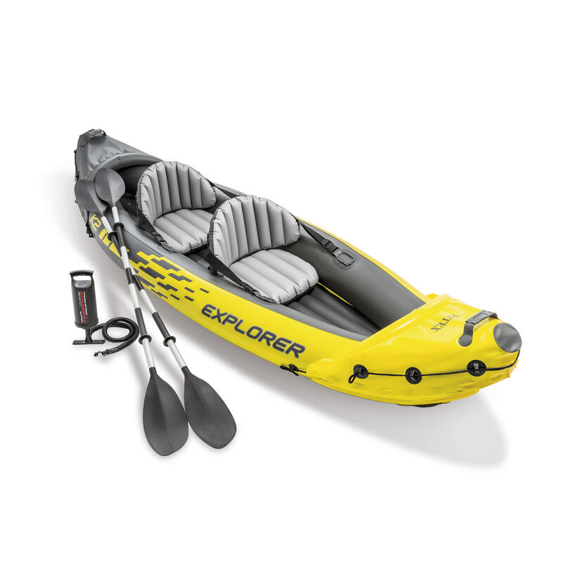 PACK CANOE KAYAK GONFLABLE 2 PLACES EXPLOREUR