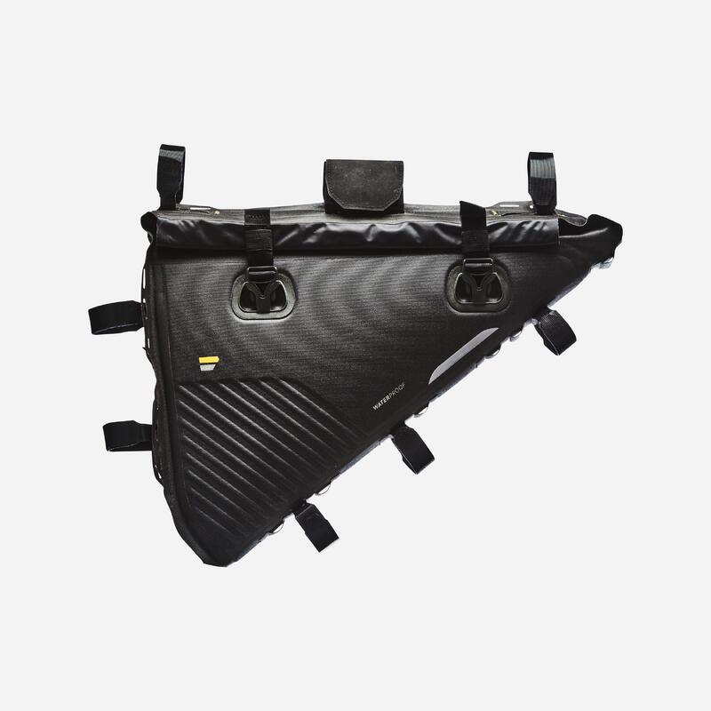 Waterdichte bikepacking frametas rolltop Full Frame IPX6 M/L/XL