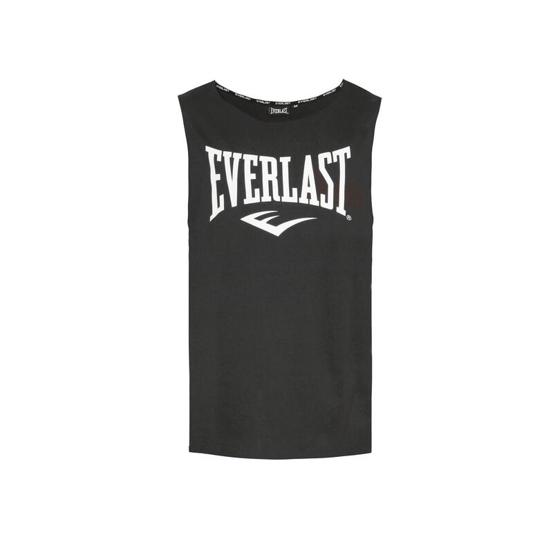 Canotta uomo boxe EVERLAST 100% cotone nera