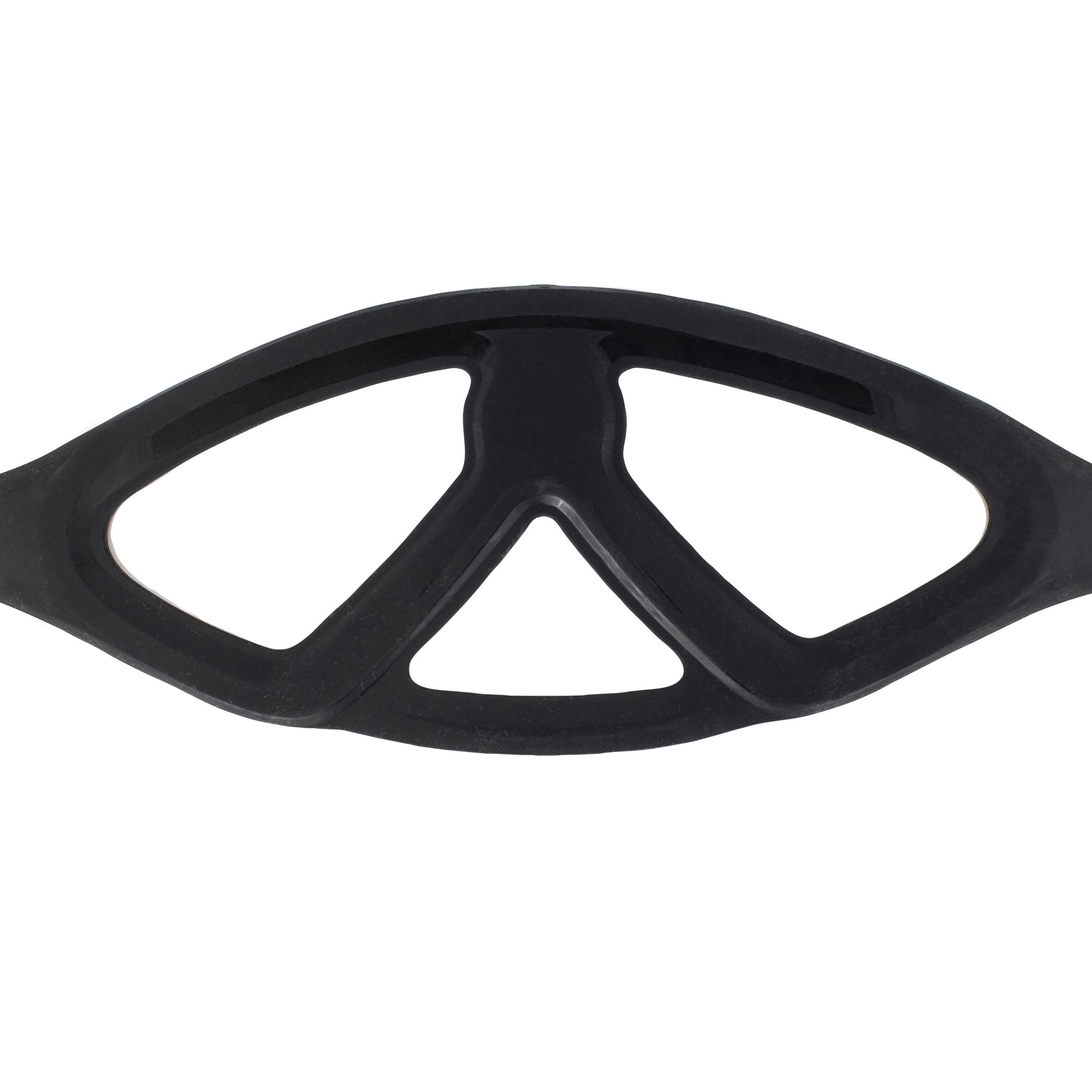 Gafas Buceo SCD 500 Bi-cristal Facial Opaco Negro/Gris 6/12