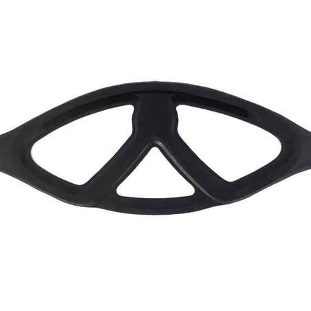 Scuba mask - 500 Dual BlackGrey