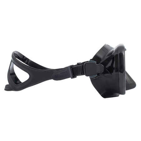 Scuba mask - 500 Dual BlackGrey