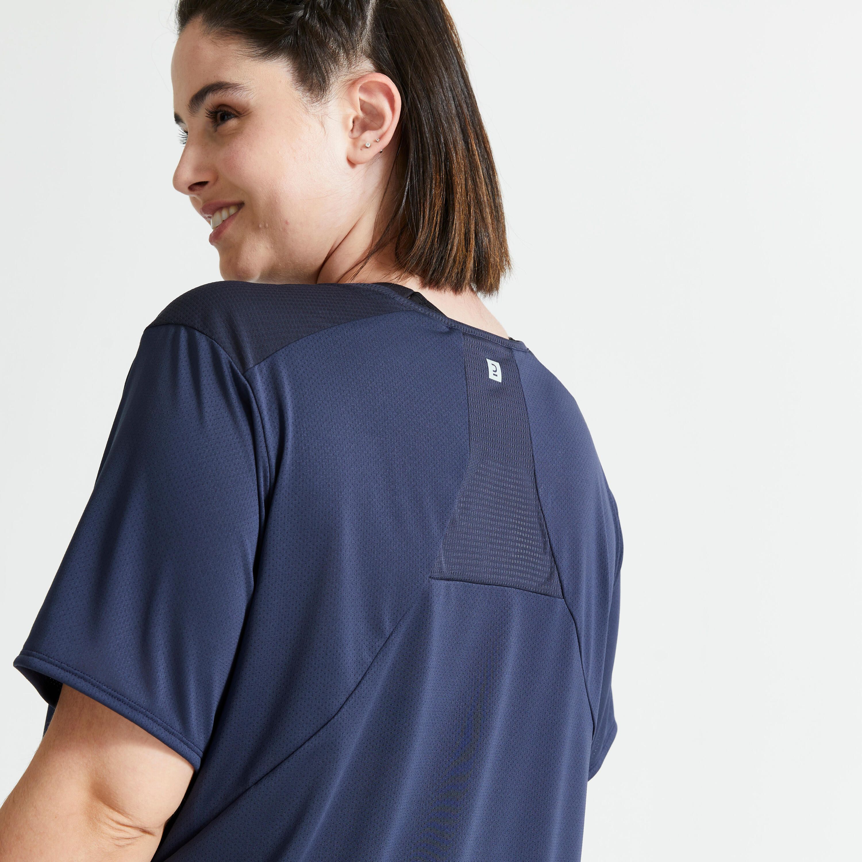Fitted Fitness T-Shirt (Large Size) 4/5