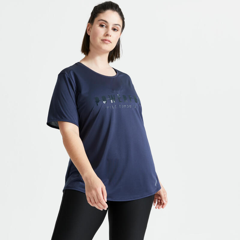 T-shirt cintré fitness (grande taille)