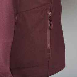 Long-Sleeved Mountain Biking Jersey EXPL 100 - Burgundy