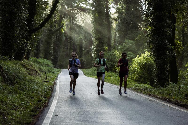 Maglia trail donna rossa