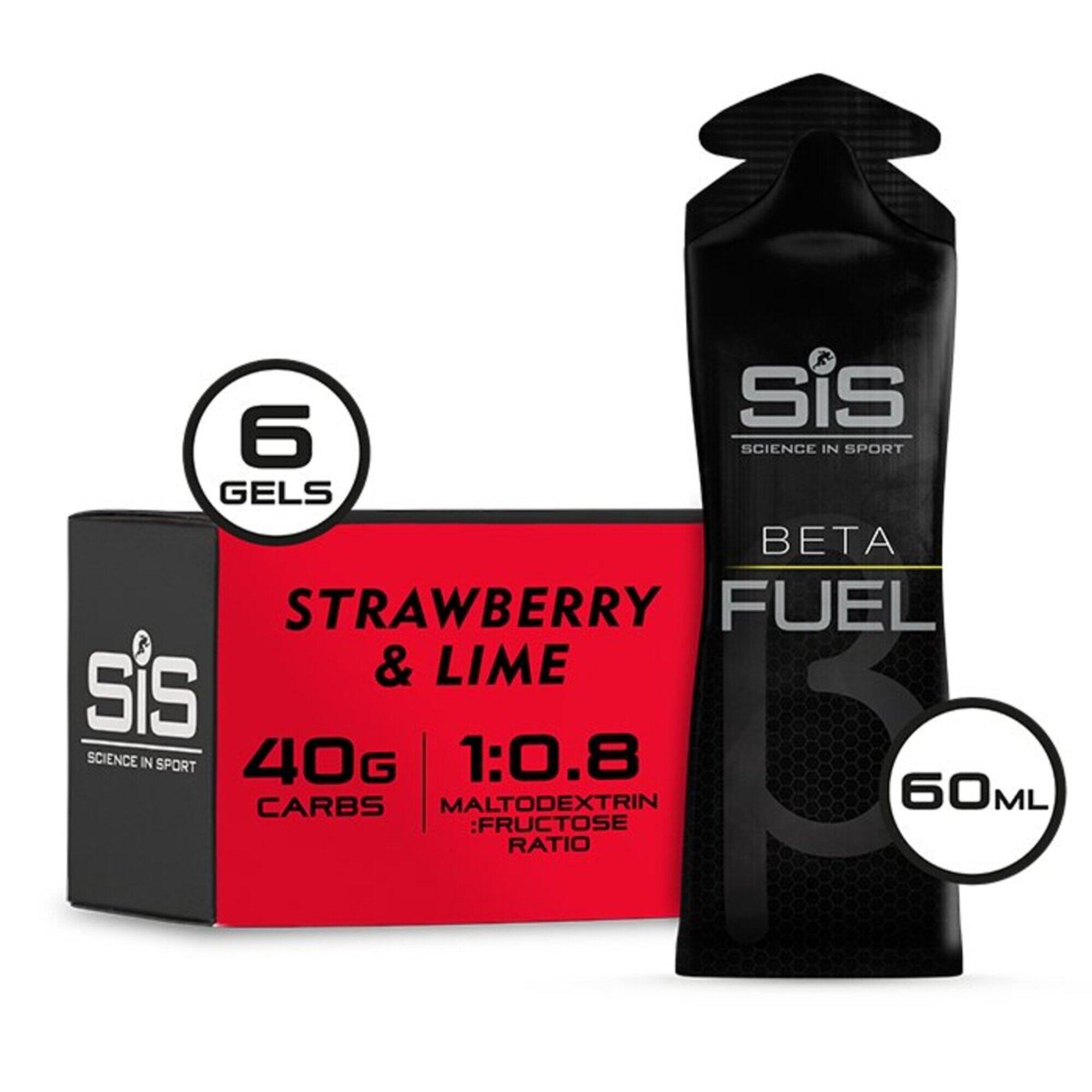SCIENCE IN SPORT Science In Sport Gel Beta Fuel Morango-Lima x6