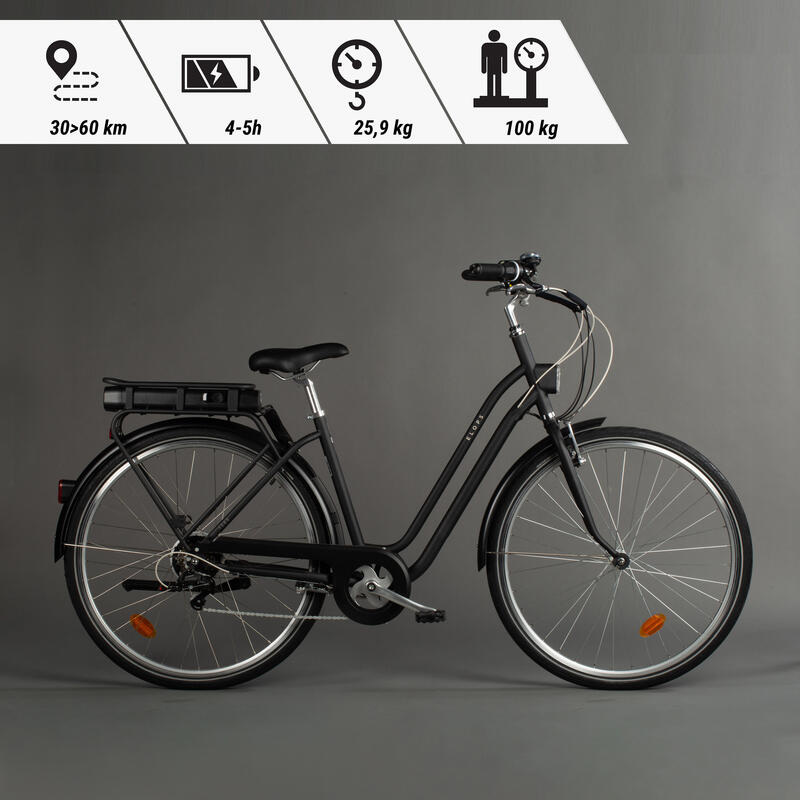 Városi elektromos kerékpár Elops 120 E
