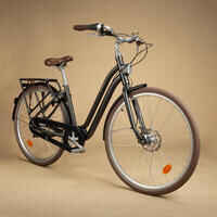 City Bike 28 Zoll Elops 900 LF Damen Aluminium schwarz 