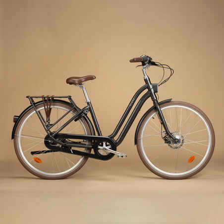 CITY BIKE ELOPS 900 LOW FRAME - dark grey