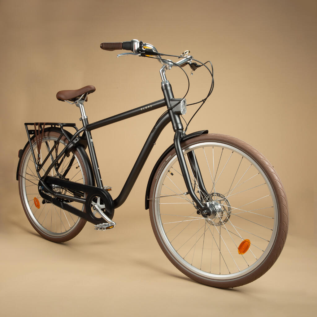 CITY BIKE ELOPS 900 HIGH FRAME - dark grey