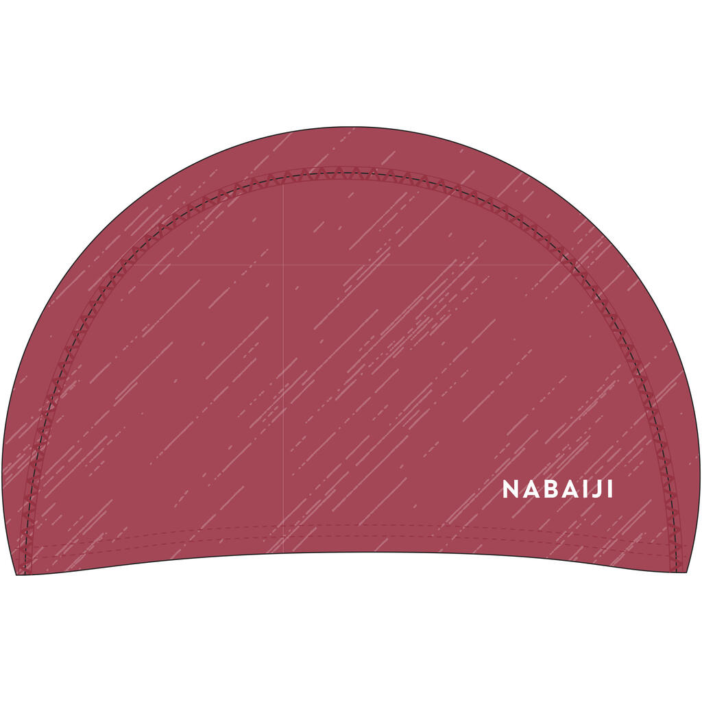 Bonnet de bain en tissu enduit taille M - tria noir