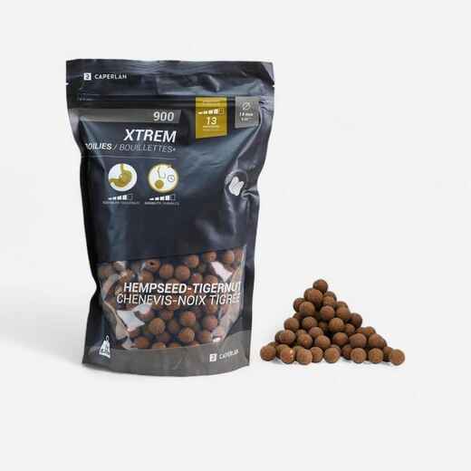 
      Boilies Xtrem 900 Hanf/Tigernuss 14 mm 1 kg 
  