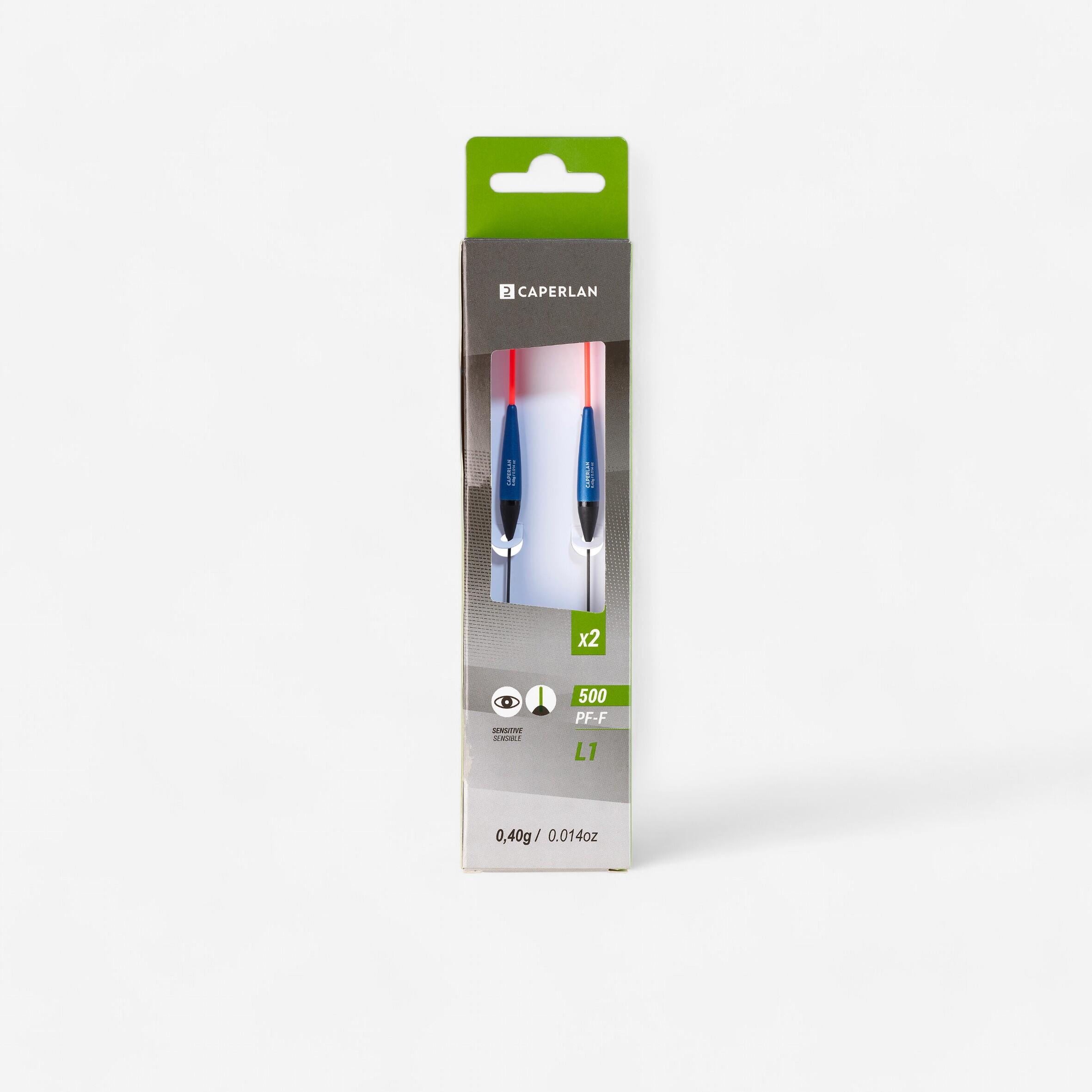 Decathlon | Galleggianti pesca al colpo stagno PF-F500 L1 0,4g x2 |  Caperlan