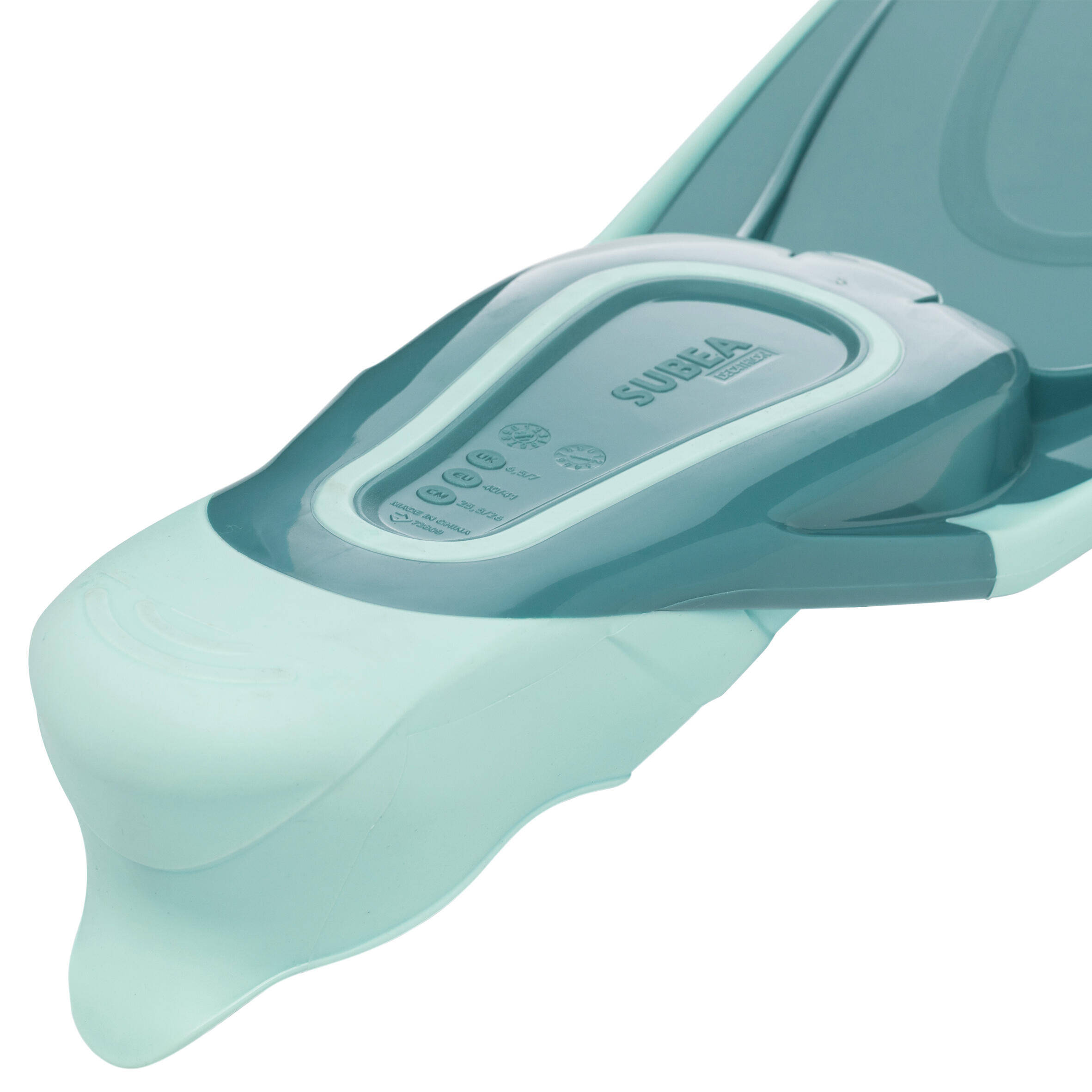 Diving and snorkelling fins - FF 100 short Turquoise -  5