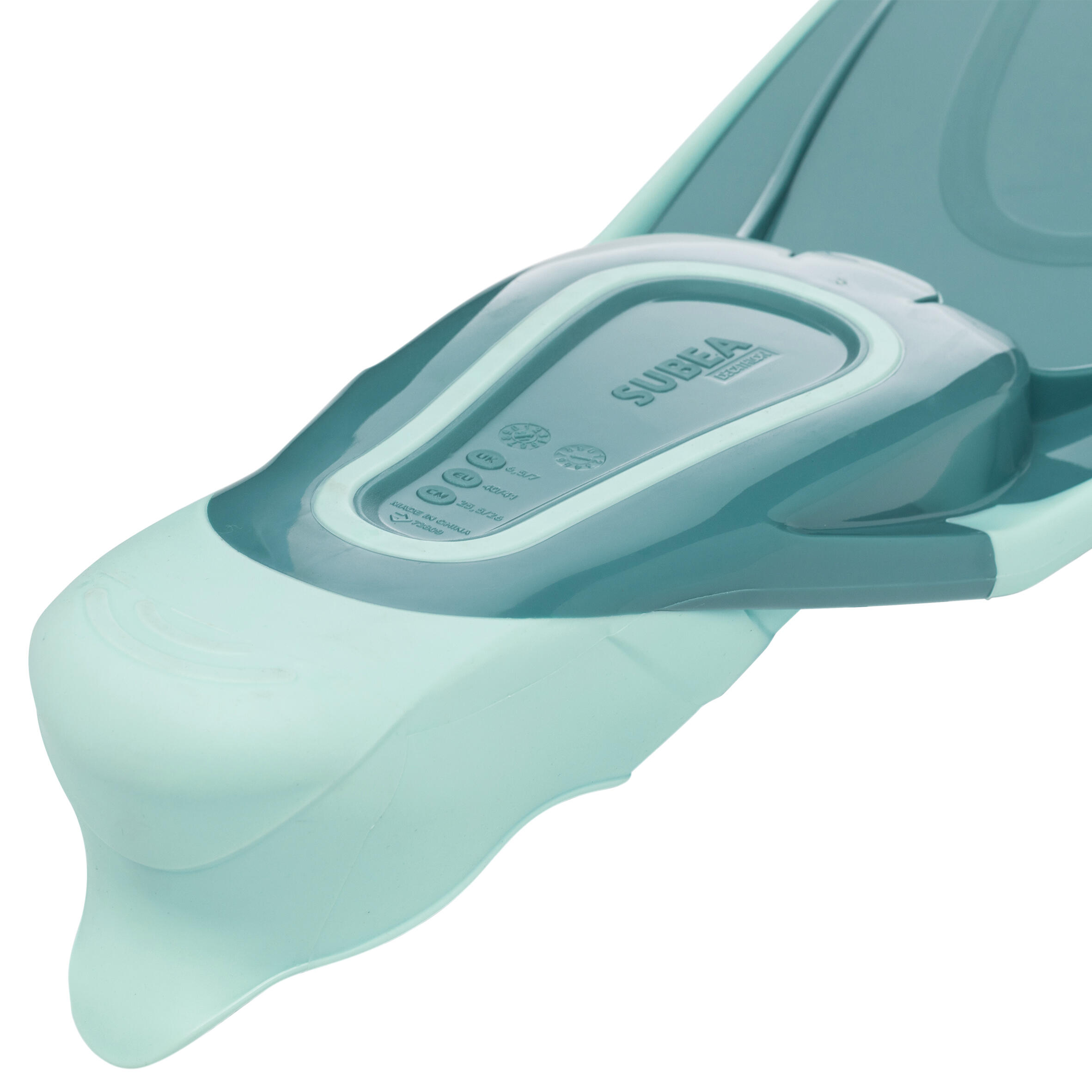 Palmes plongée - ff 100 soft turquoise 5/6