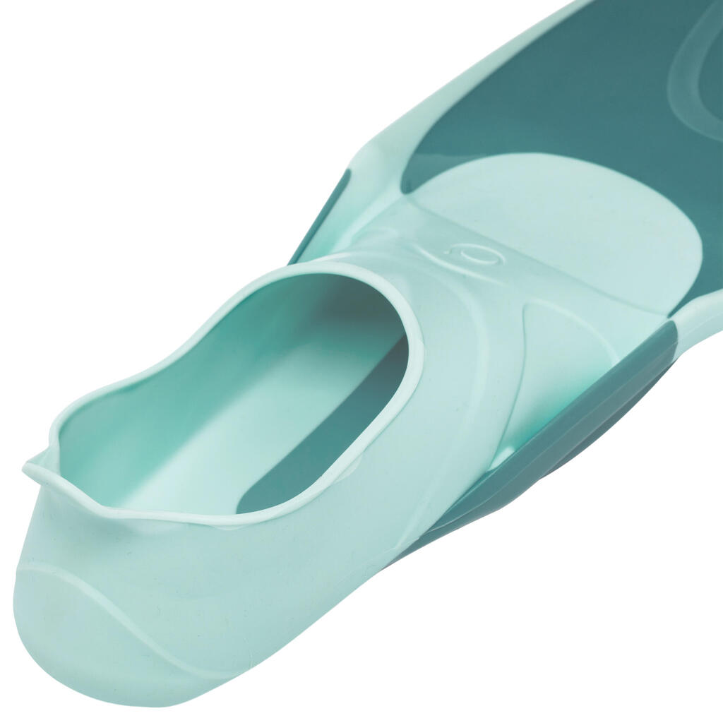 Diving and snorkelling fins - FF 100 short Turquoise