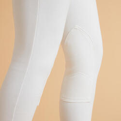Pantalon de concours équitation Femme - 100 blanc