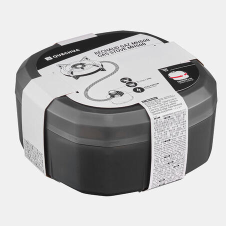 Газовий пальник для кемпінгу 500 компактний з боковим зміщенням 1760 Вт