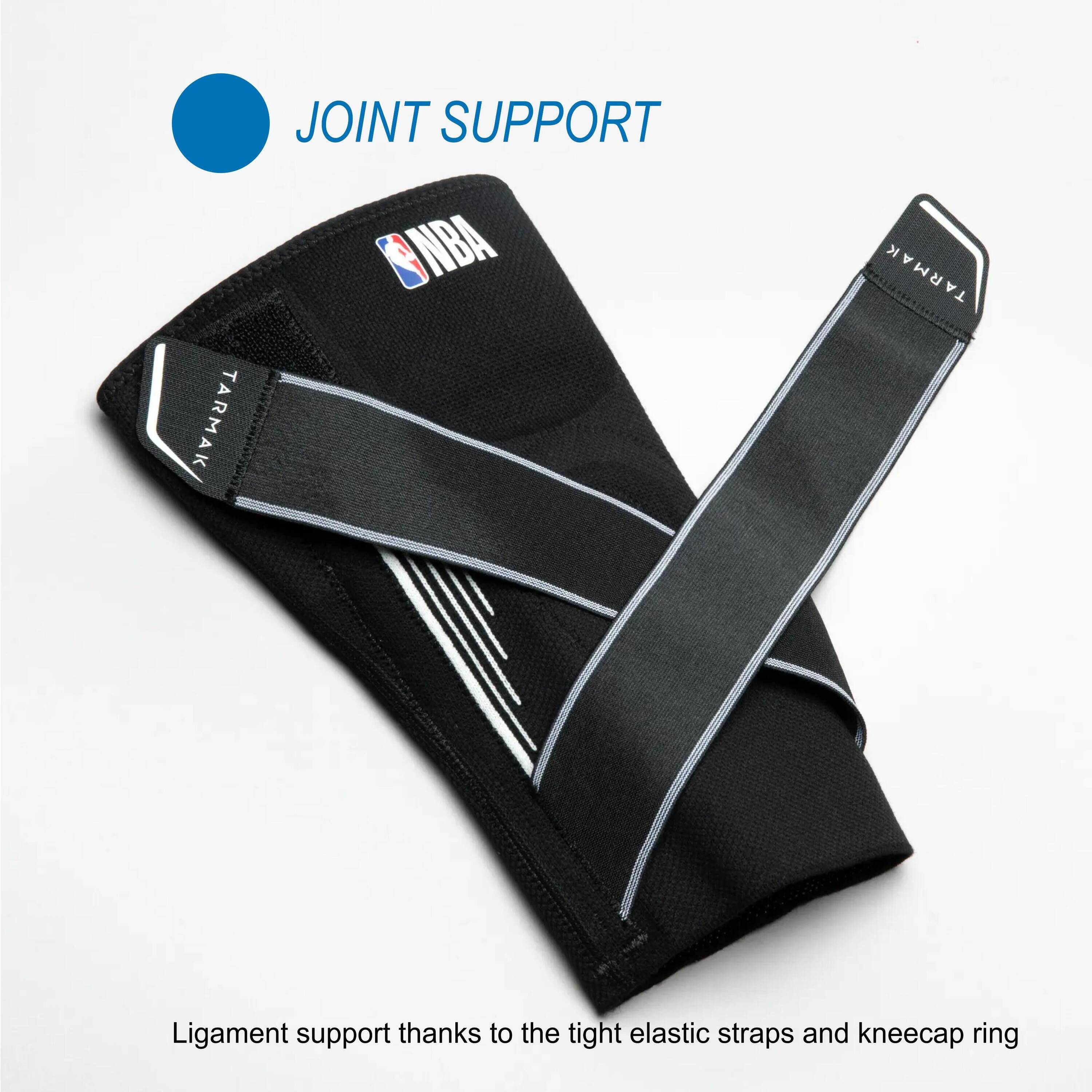 Knee Brace Mid 500 NBA Licensed Black -  3
