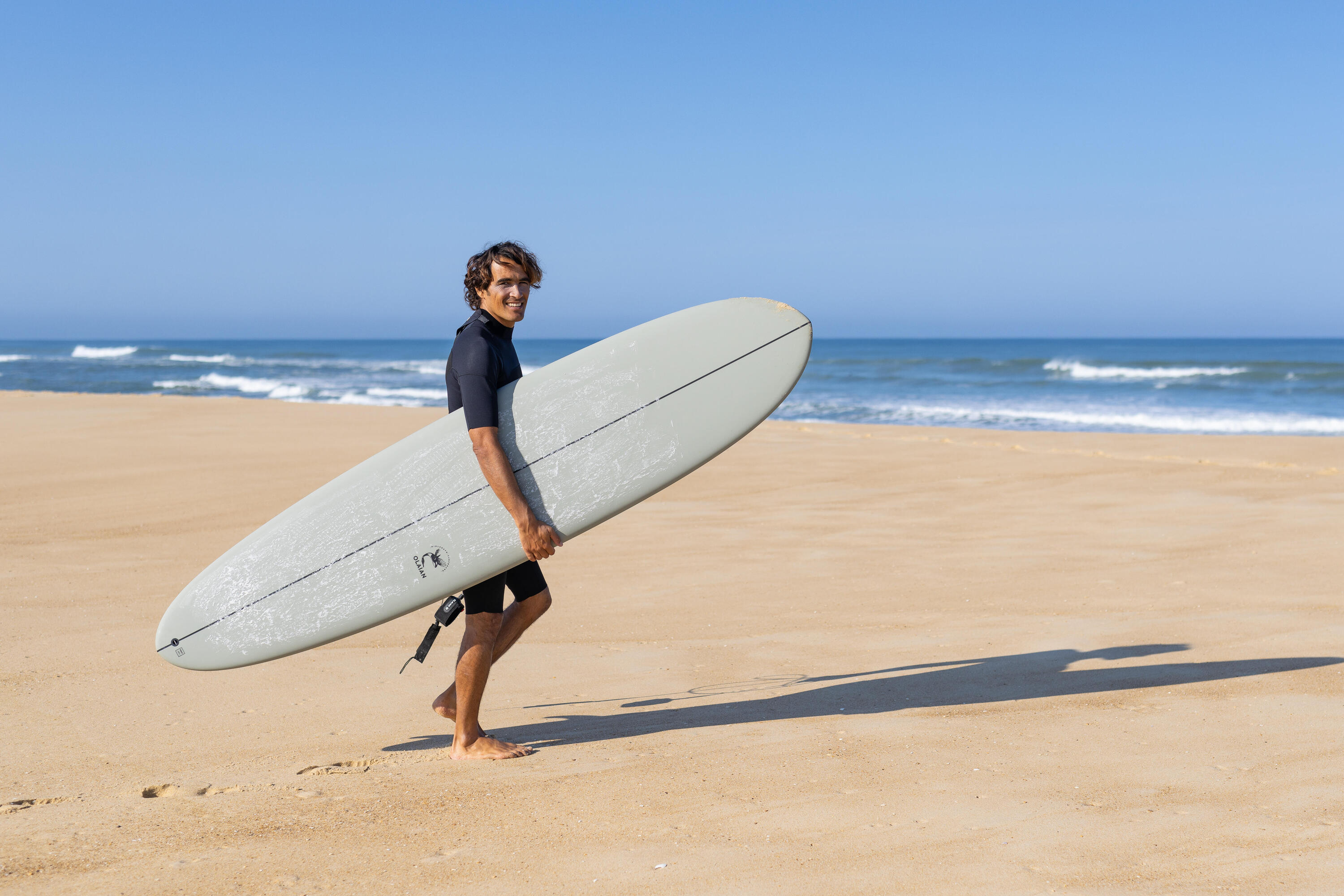 Surfboard 500 Hybrid 8' Lieferung mit drei Finnen  21/28