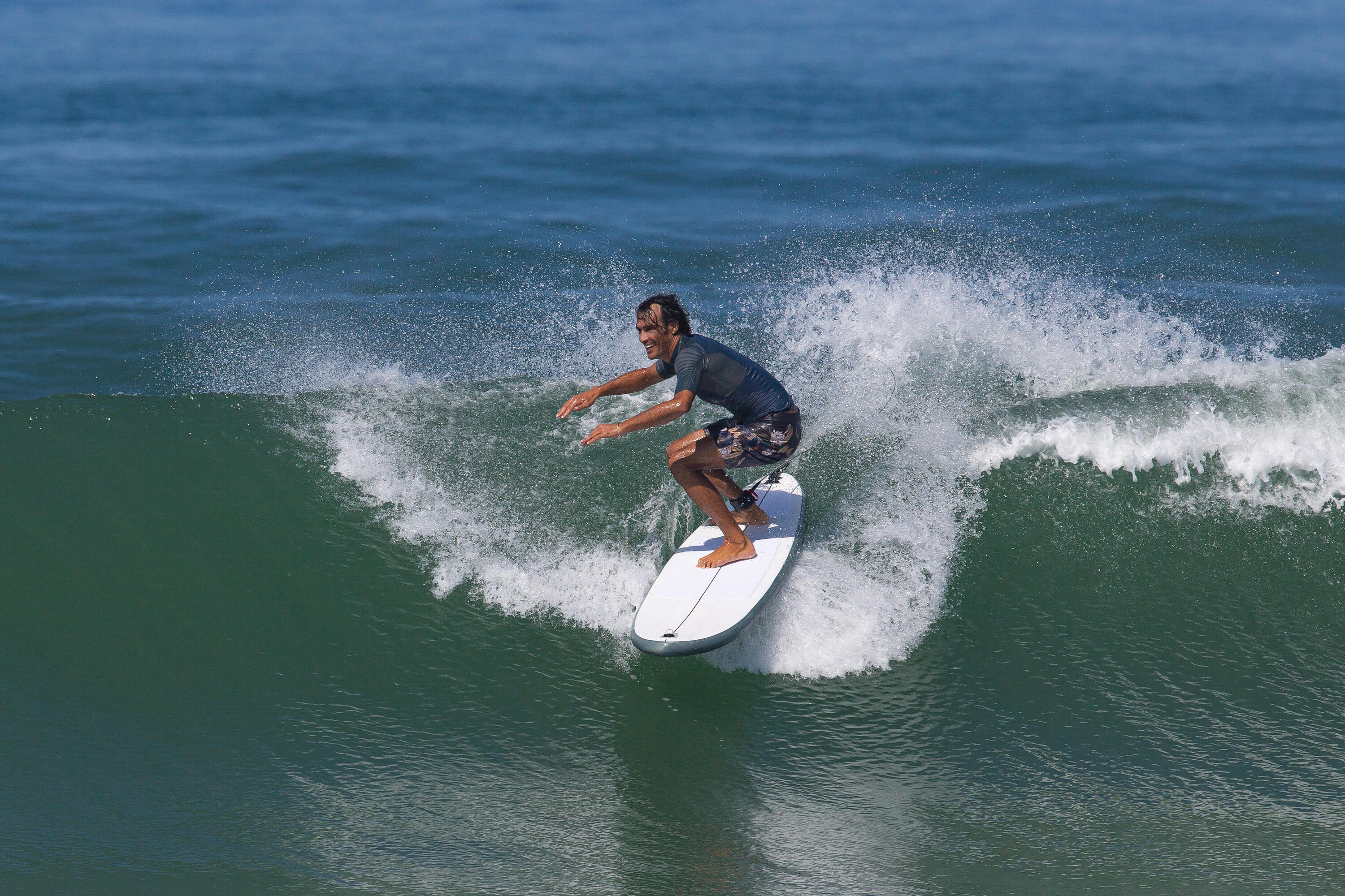 Prancha de Surf 500 Compacta Insuflável 7'6" (bomba e leash não incluídos) 16/21