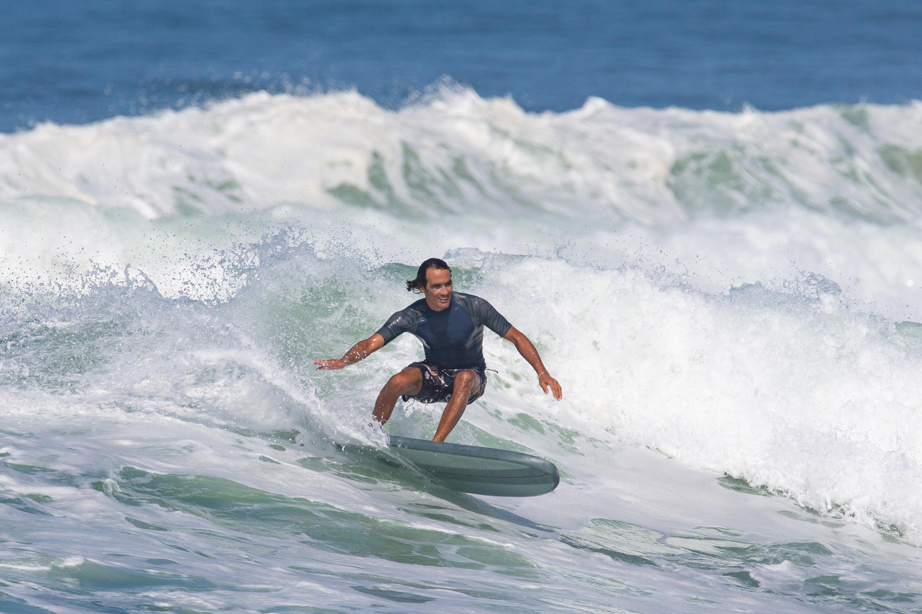 Prancha de Surf 500 Compacta Insuflável 7'6" (bomba e leash não incluídos) 18/21