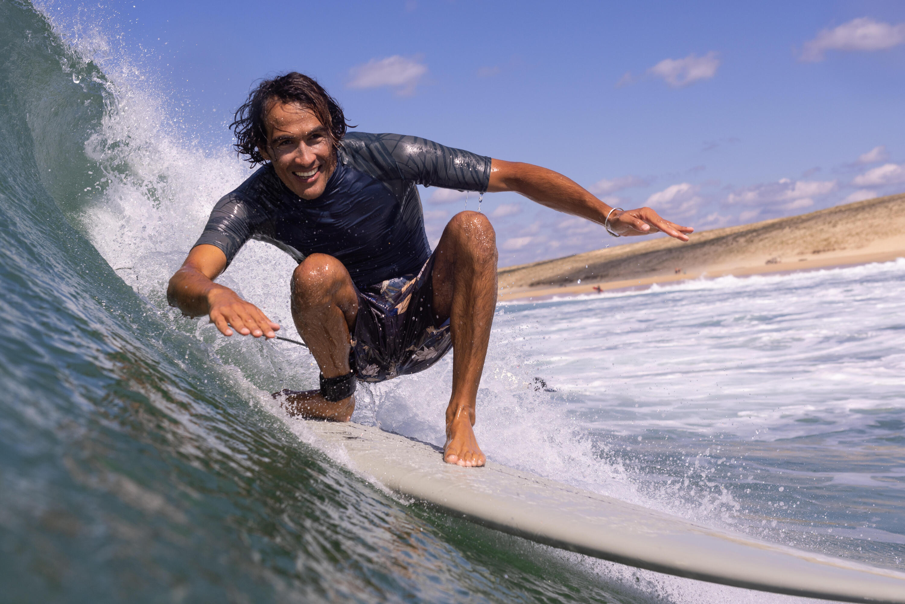 Surfboard 500 Hybrid 8' Lieferung mit drei Finnen  17/28