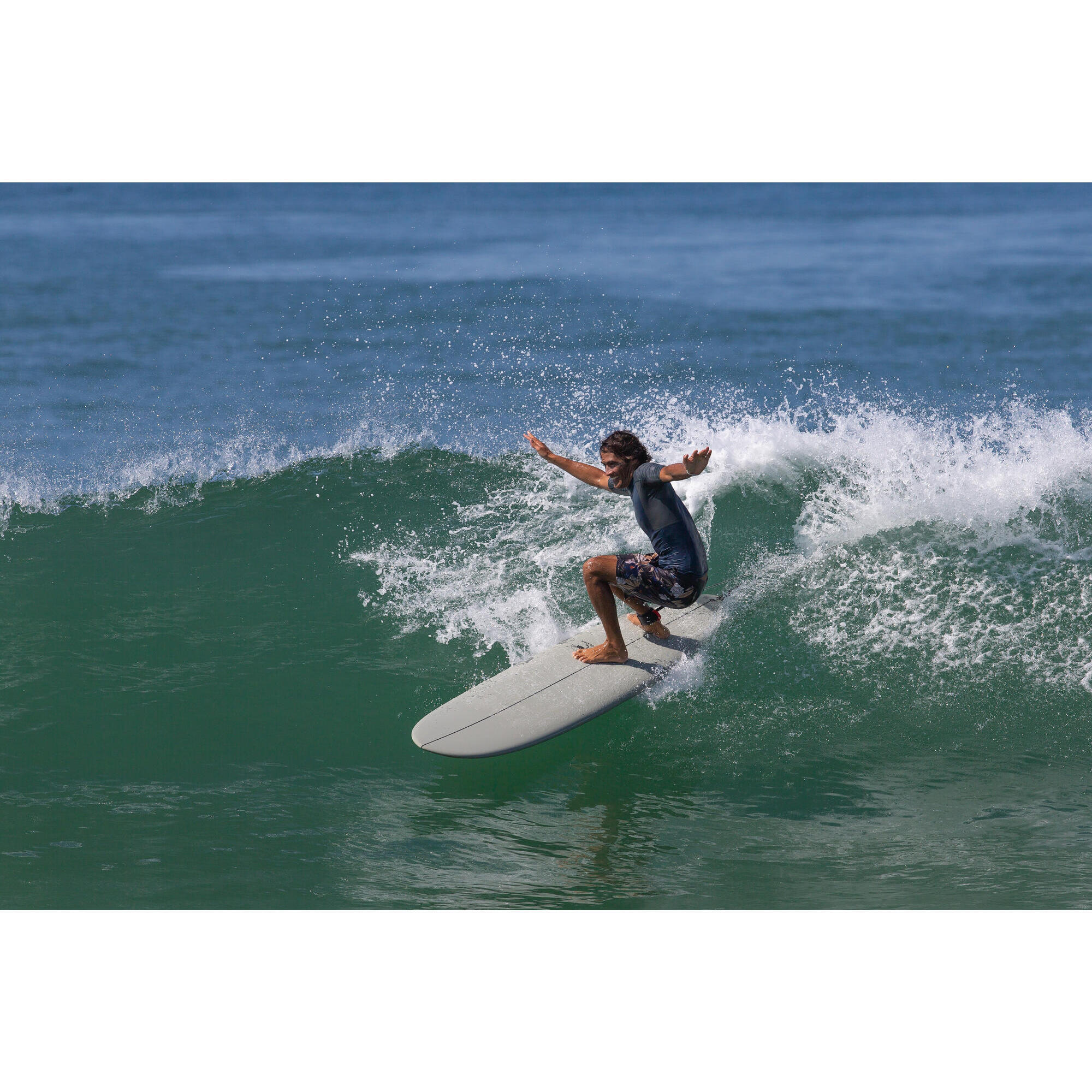 Tabla surf híbrida resina 8' 62L Peso <95kg Nivel intermedio 2/28