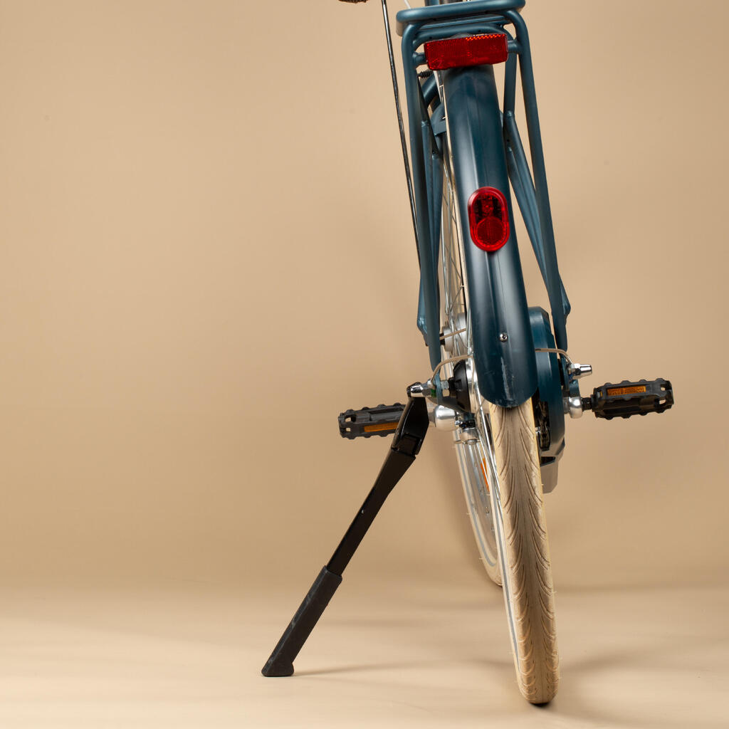 Mestský bicykel Elops 540 so zníženým rámom tehlový červený