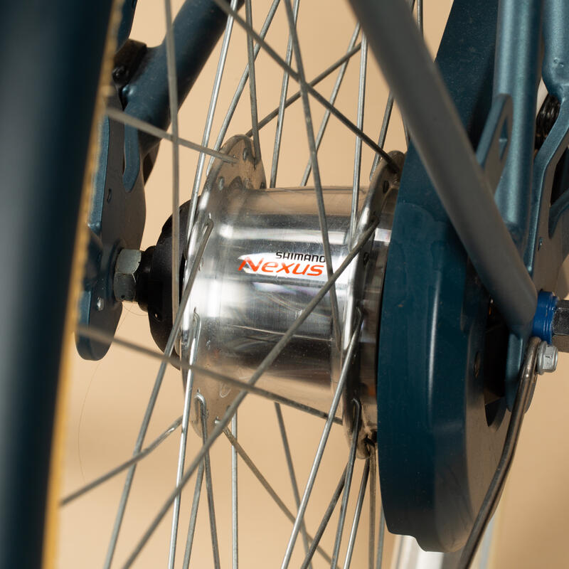 Stadt Velo 28 Zoll Elops 540 LF Damen petrolblau 