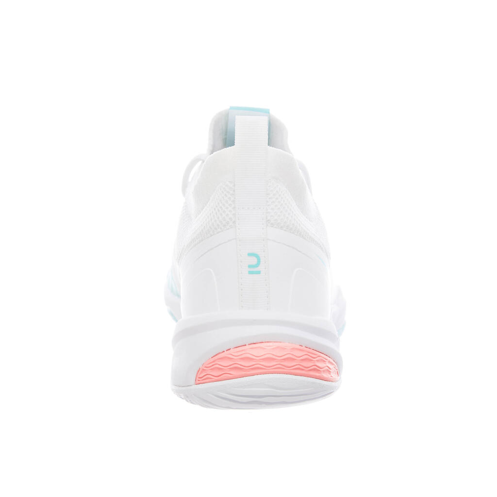 Sieviešu badmintona apavi “BS 900 Ultra Lite”, balti, tirkīza
